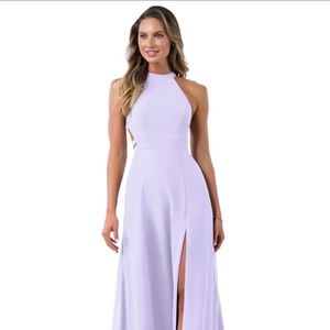 Azazie Clarice in lilac size 4